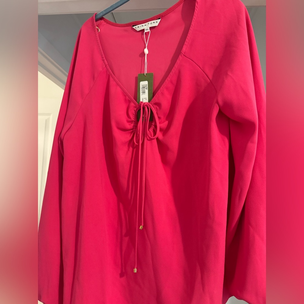 Trina Turk Pink Hydra Top